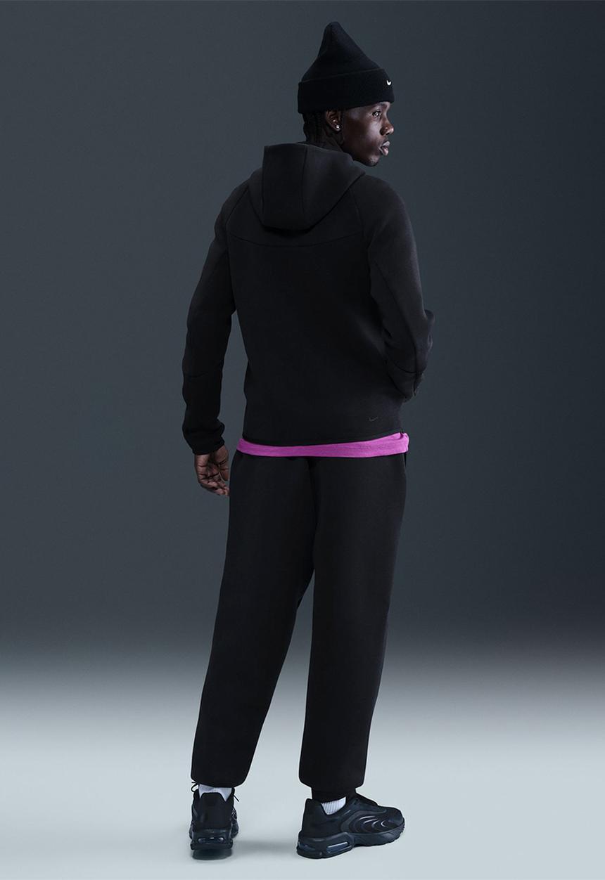 Nike - Tech Fleece Windrunner FZ Hoodie  - Black/Black