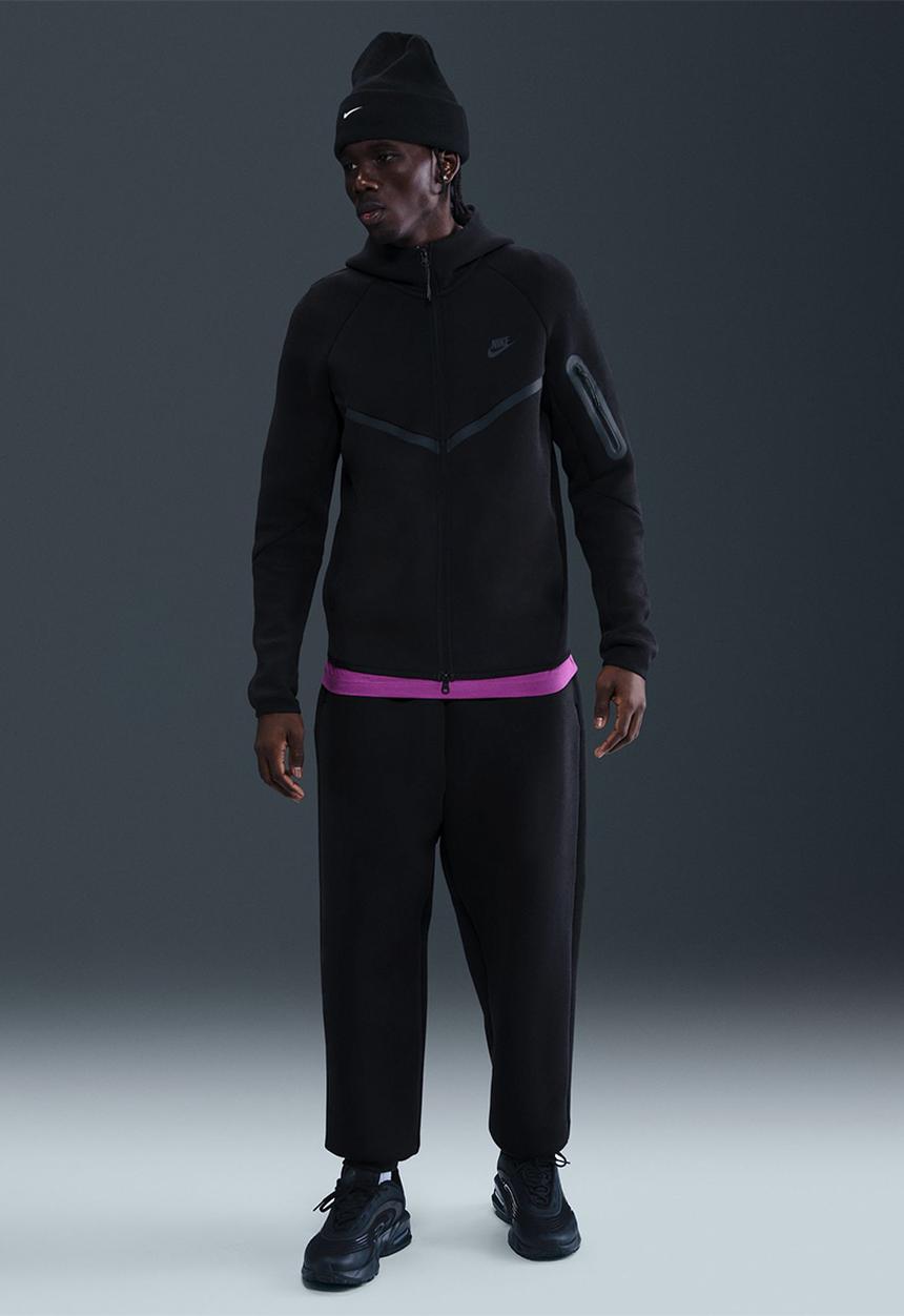 Nike Tch Flc Fz Wr Hoodie - Black/Black