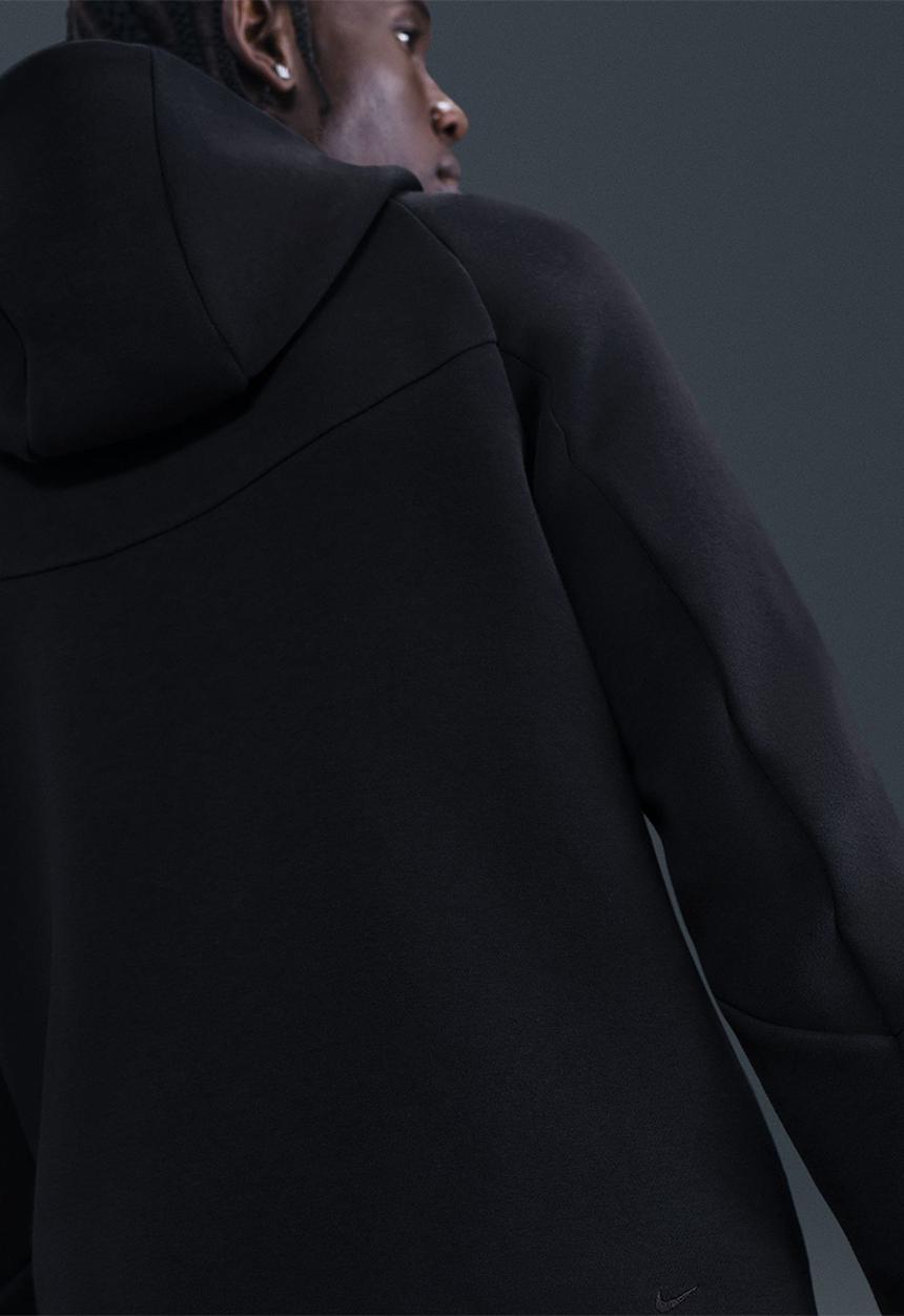 Nike - Tech Fleece Windrunner FZ Hoodie  - Black/Black
