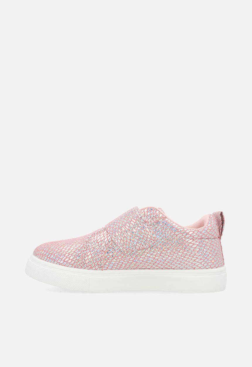Pop Candy - Metallic strap sneakers - pink