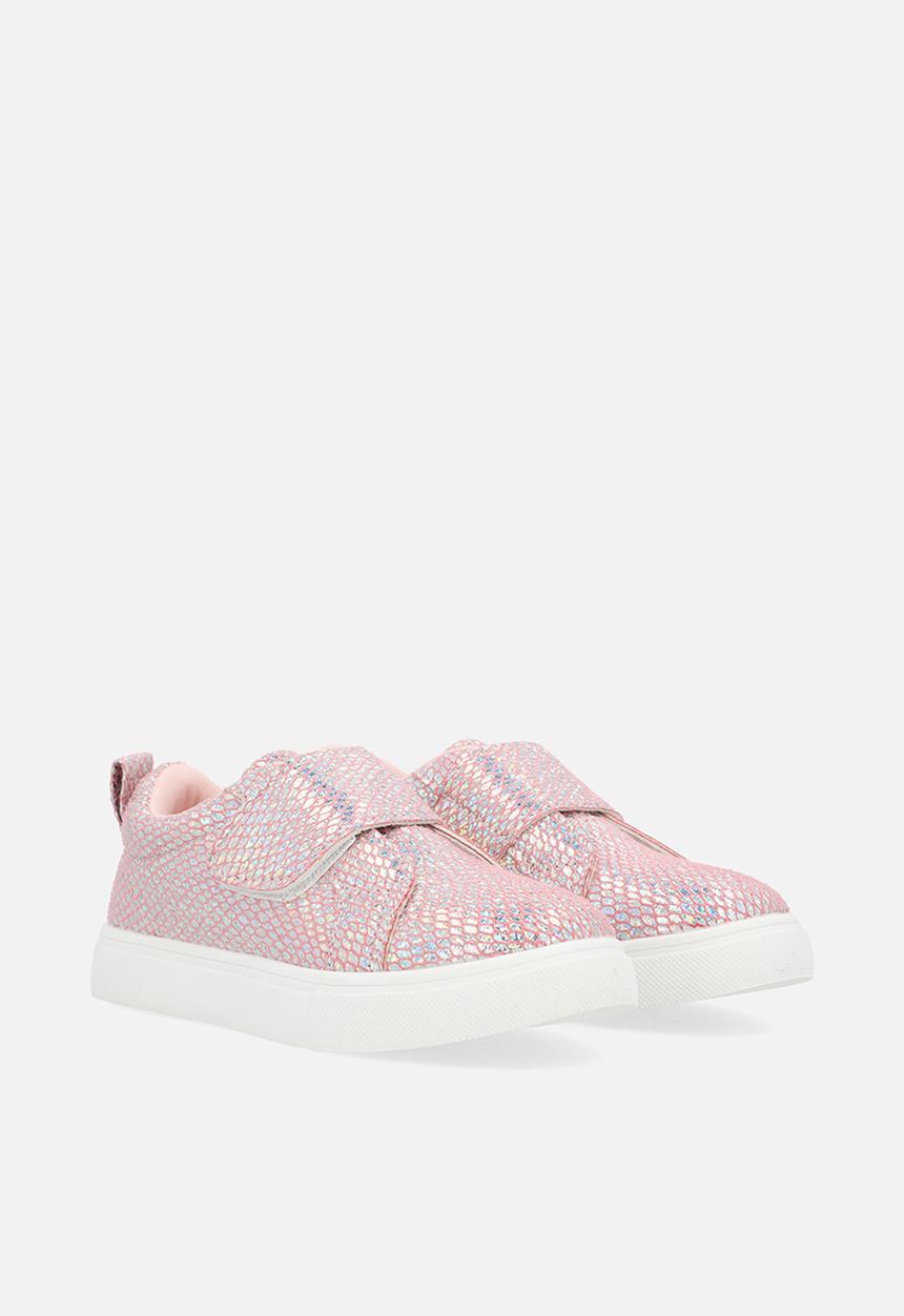 Pop Candy - Metallic strap sneakers - pink