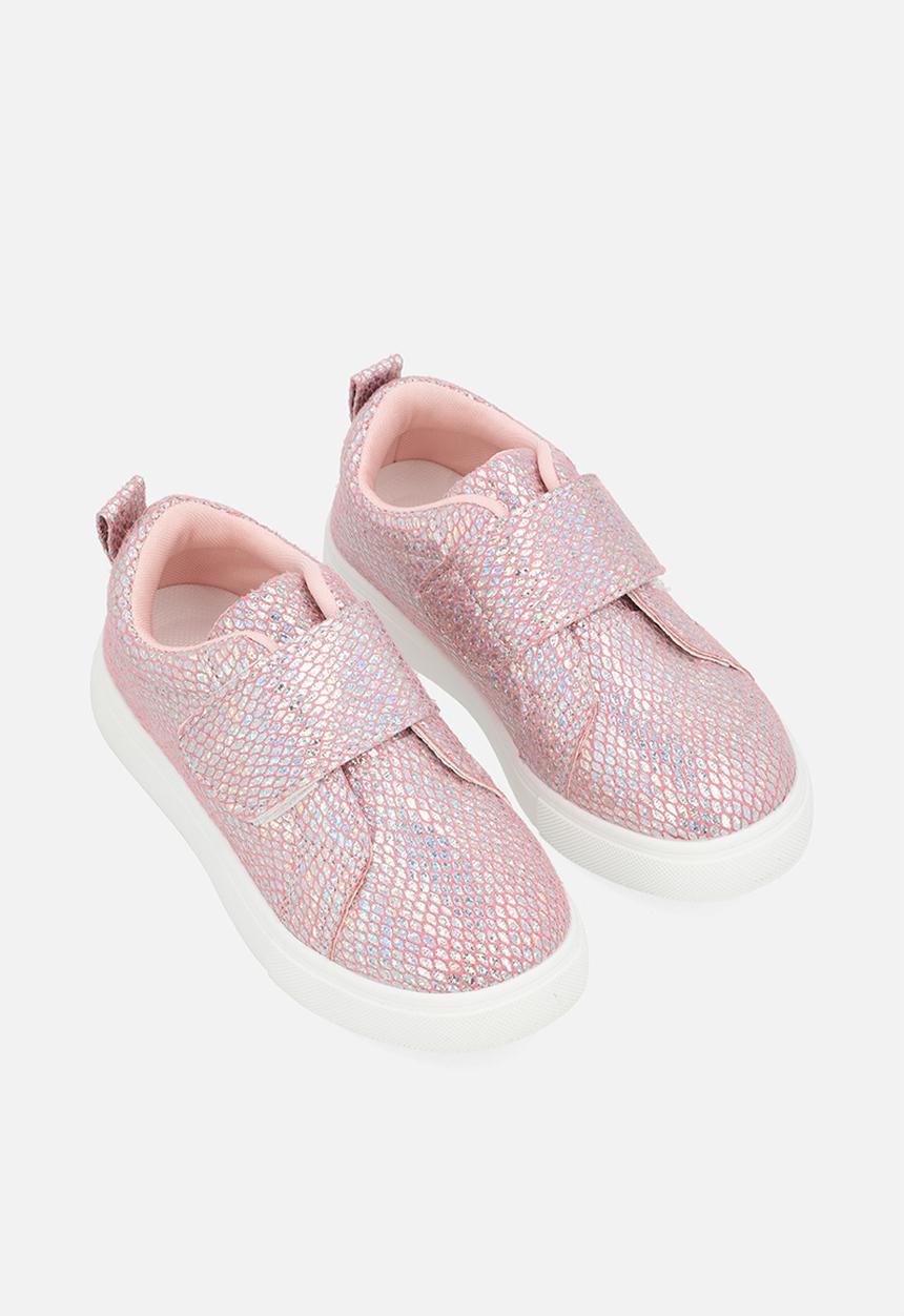 Pop Candy - Metallic strap sneakers - pink