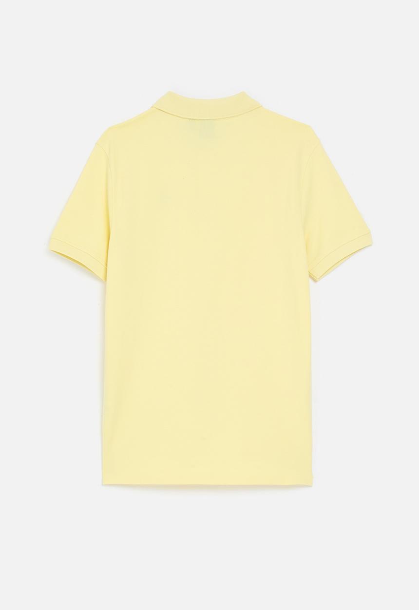 POLO - Boys austin short sleeve golfer - soft yellow