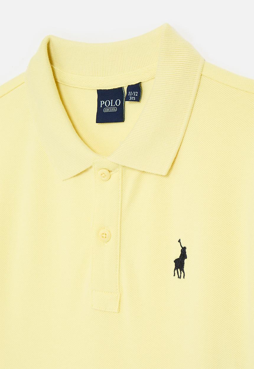 POLO - Boys austin short sleeve golfer - soft yellow