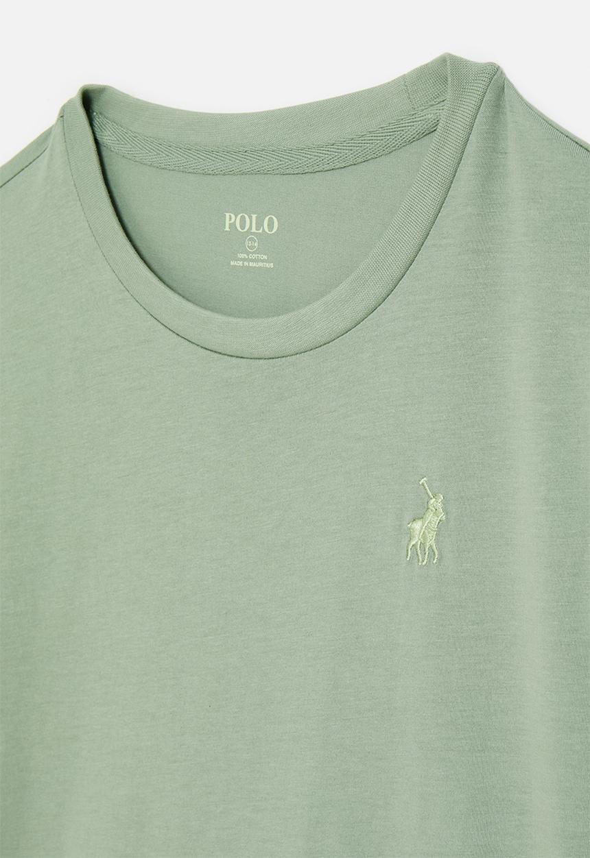 POLO - Boys rick short sleeve tee - sage