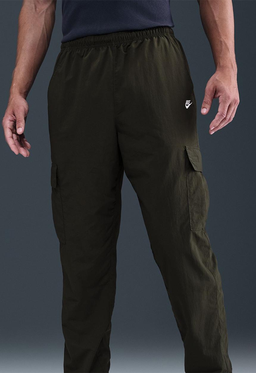 Nike Club Wvn Cargo Pant - Sequoia/White