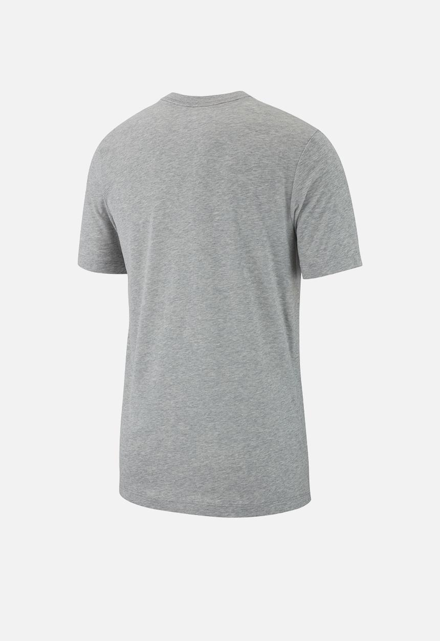 Nike - Nike Dri-Fit Tee Dri-Fitc Crew Solid - Dk Grey Heather/Black