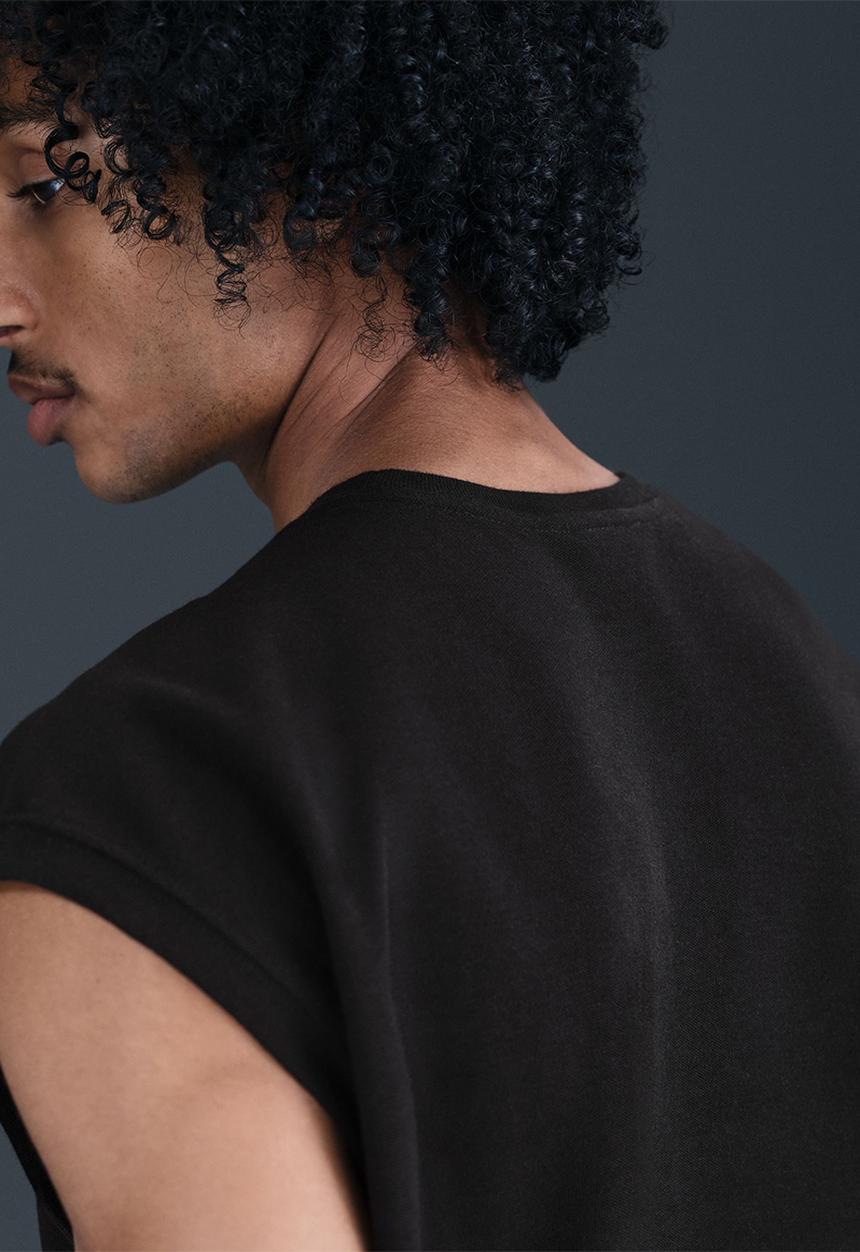 Nike - Nike Air Ss Lifestyle Jsy Top  - Black/White/White