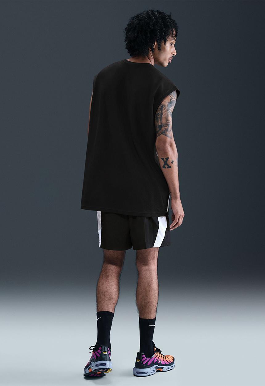 Nike - Nike Air Ss Lifestyle Jsy Top  - Black/White/White