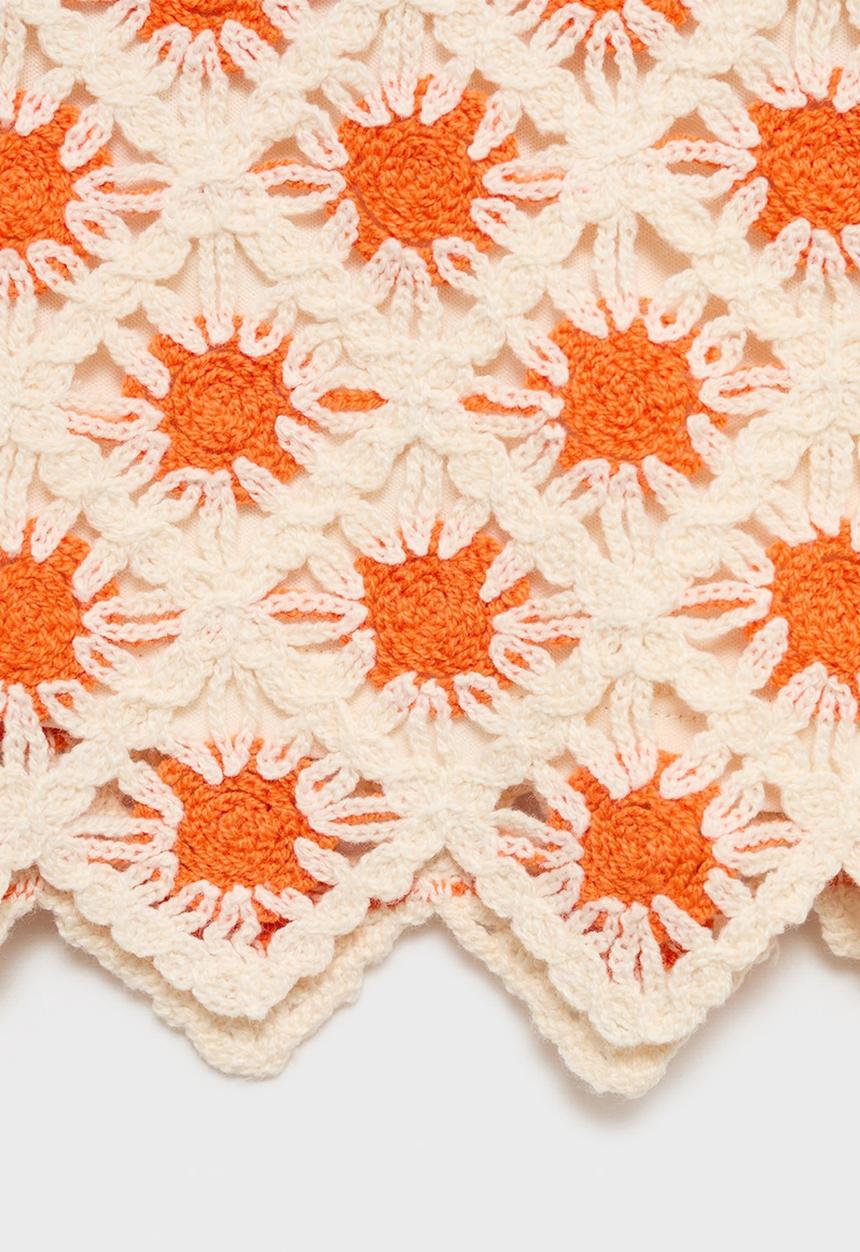 MANGO - Skirt Cameron - Orange
