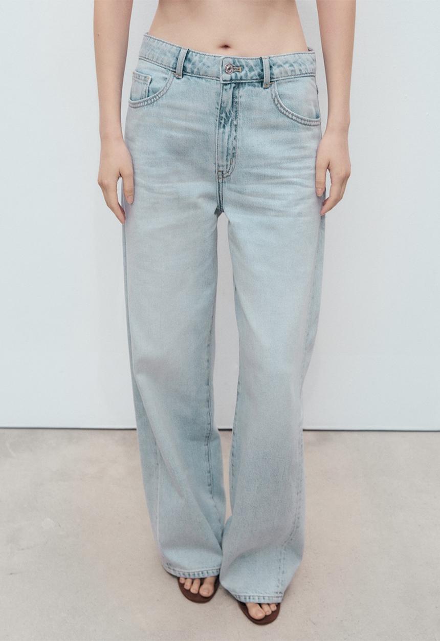MANGO - Jeans Ivanna - Open Blue