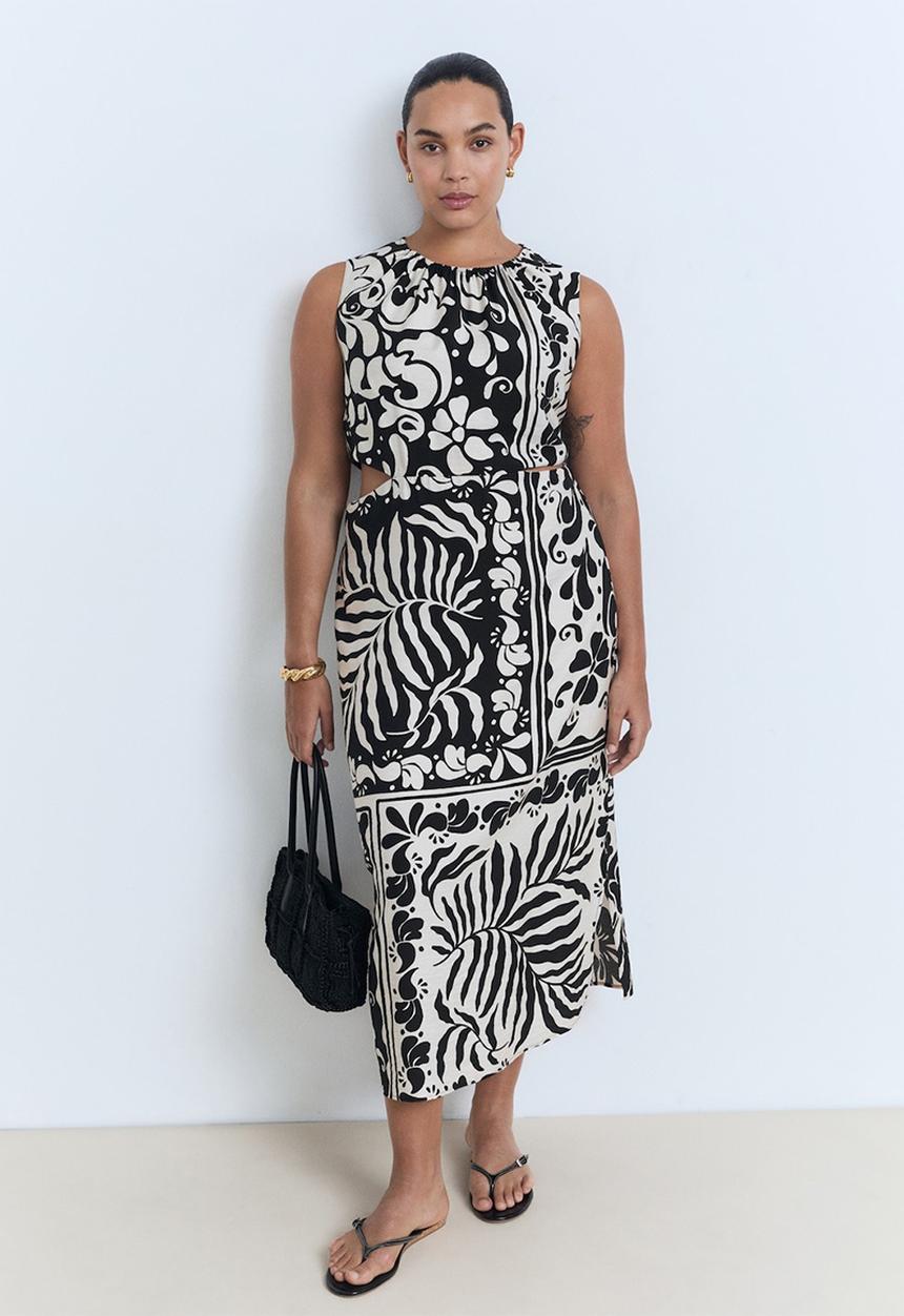 MANGO - Dress Olimpio  -  Black
