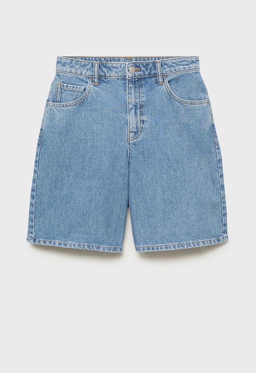 MANGO - Bermudas Camilla - Open Blue