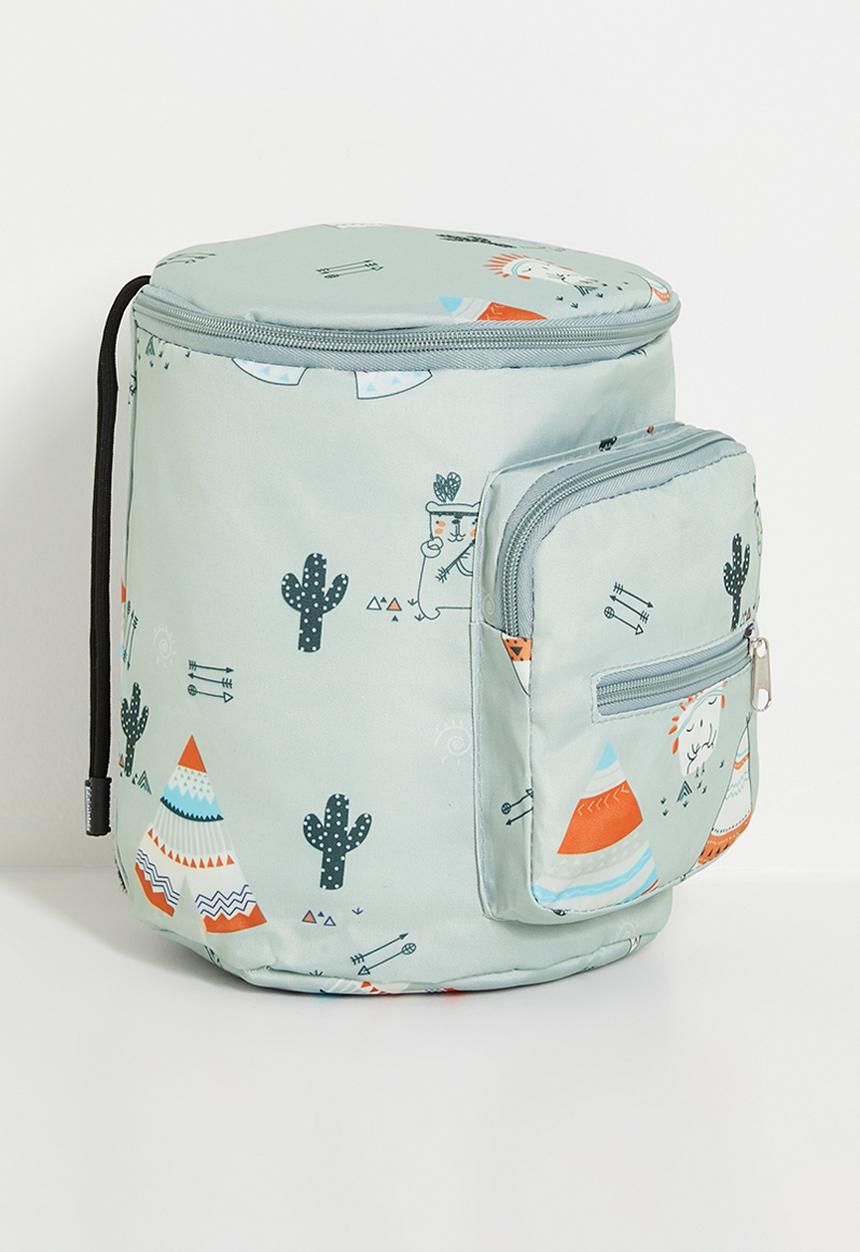 Pop Candy - Printed diaper bag - grey