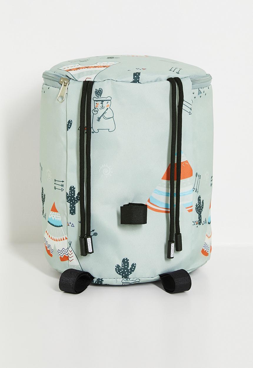 Pop Candy - Printed diaper bag - grey
