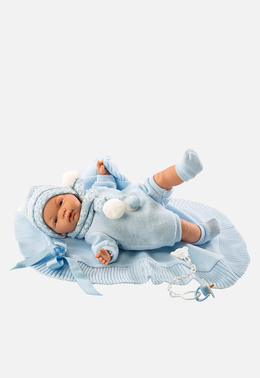 Greenbean Learning - Llorens - Joel Baby Boy Doll & Blanket
