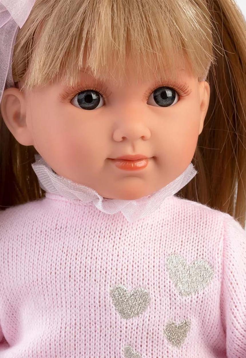 Greenbean Learning - Llorens - Elena Baby Girl Doll with Clothing & Accessories