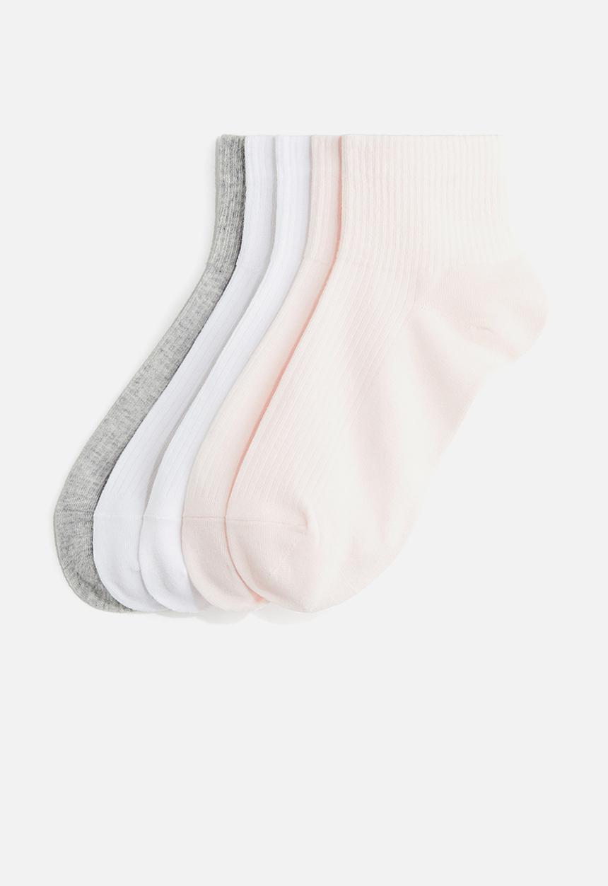 H&M - 5-Pack ankle socks - multi 