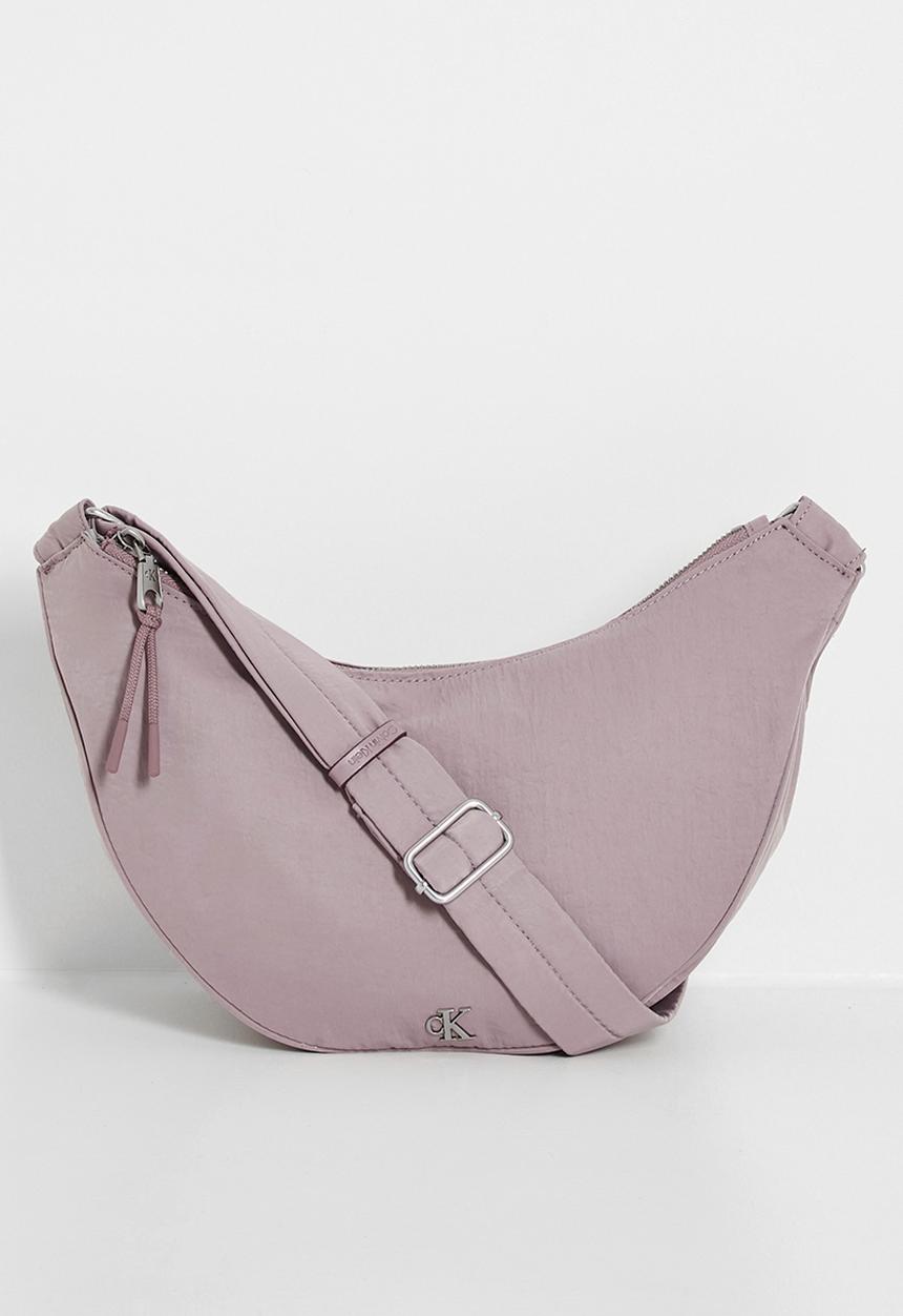 Calvin Klein - Luna nylon sling bag- quail