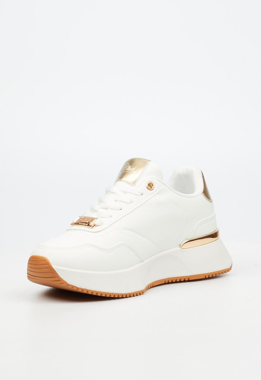 Miss Black - Dorset 7 low top sneaker - white