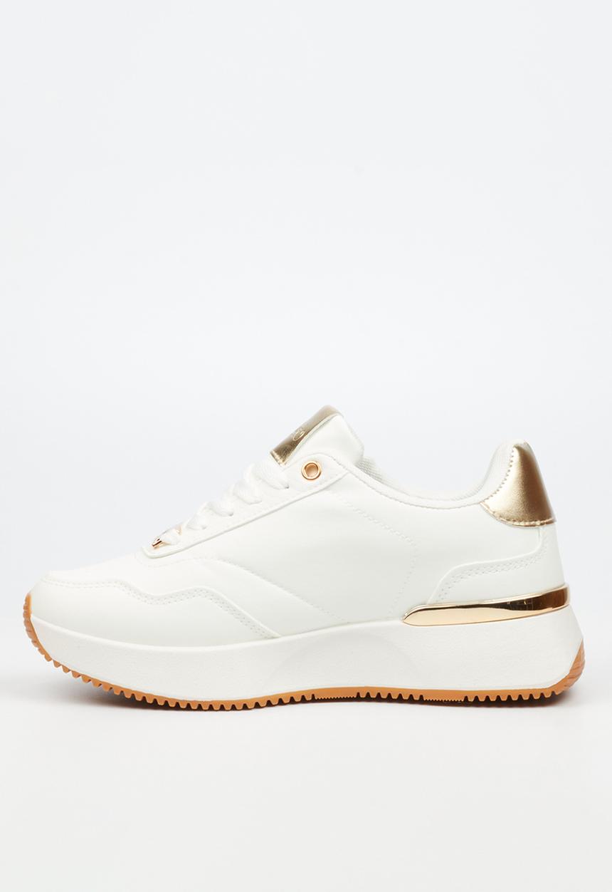 Miss Black - Dorset 7 low top sneaker - white