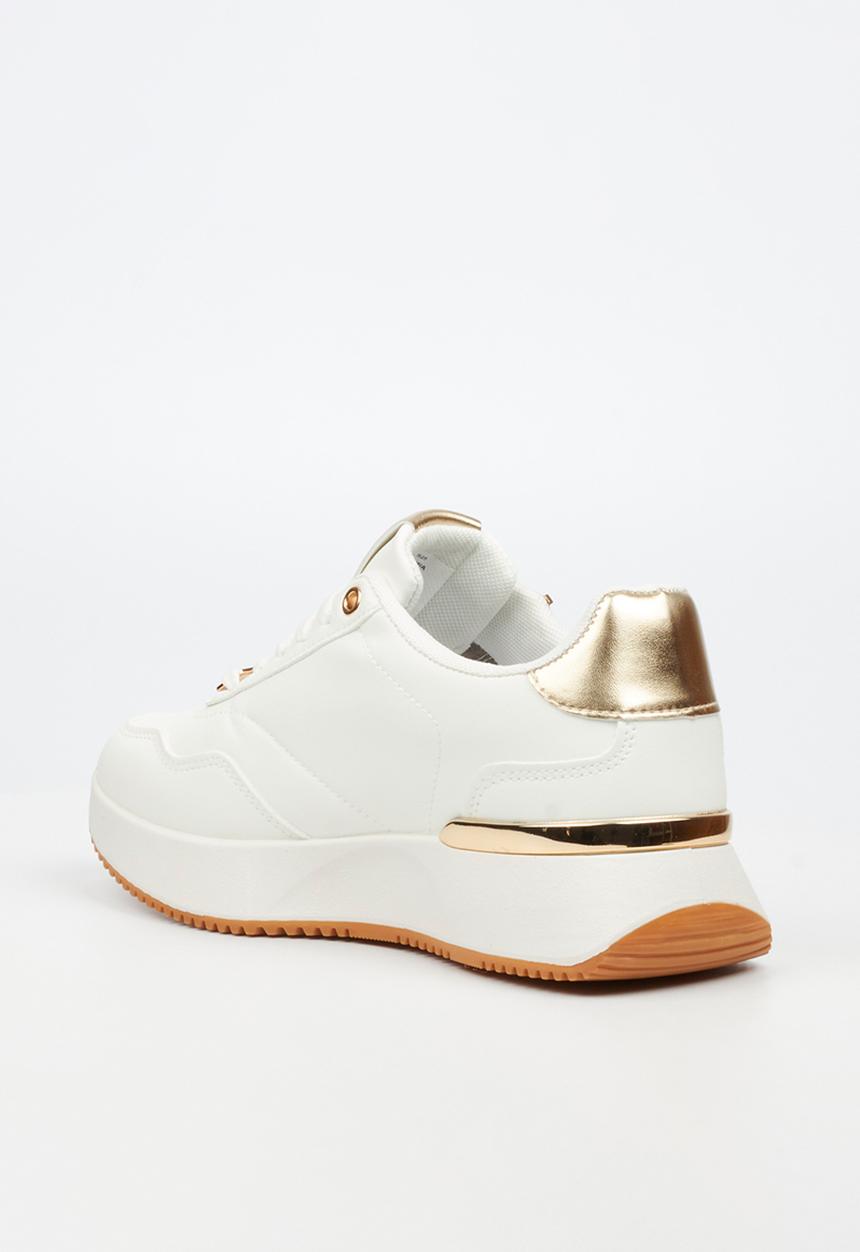 Miss Black - Dorset 7 low top sneaker - white