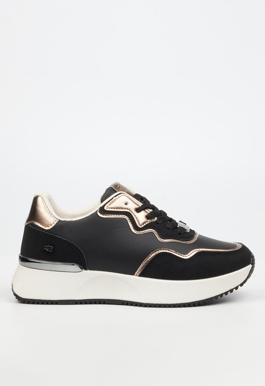 Miss Black - Dorset 8 low top sneaker - black