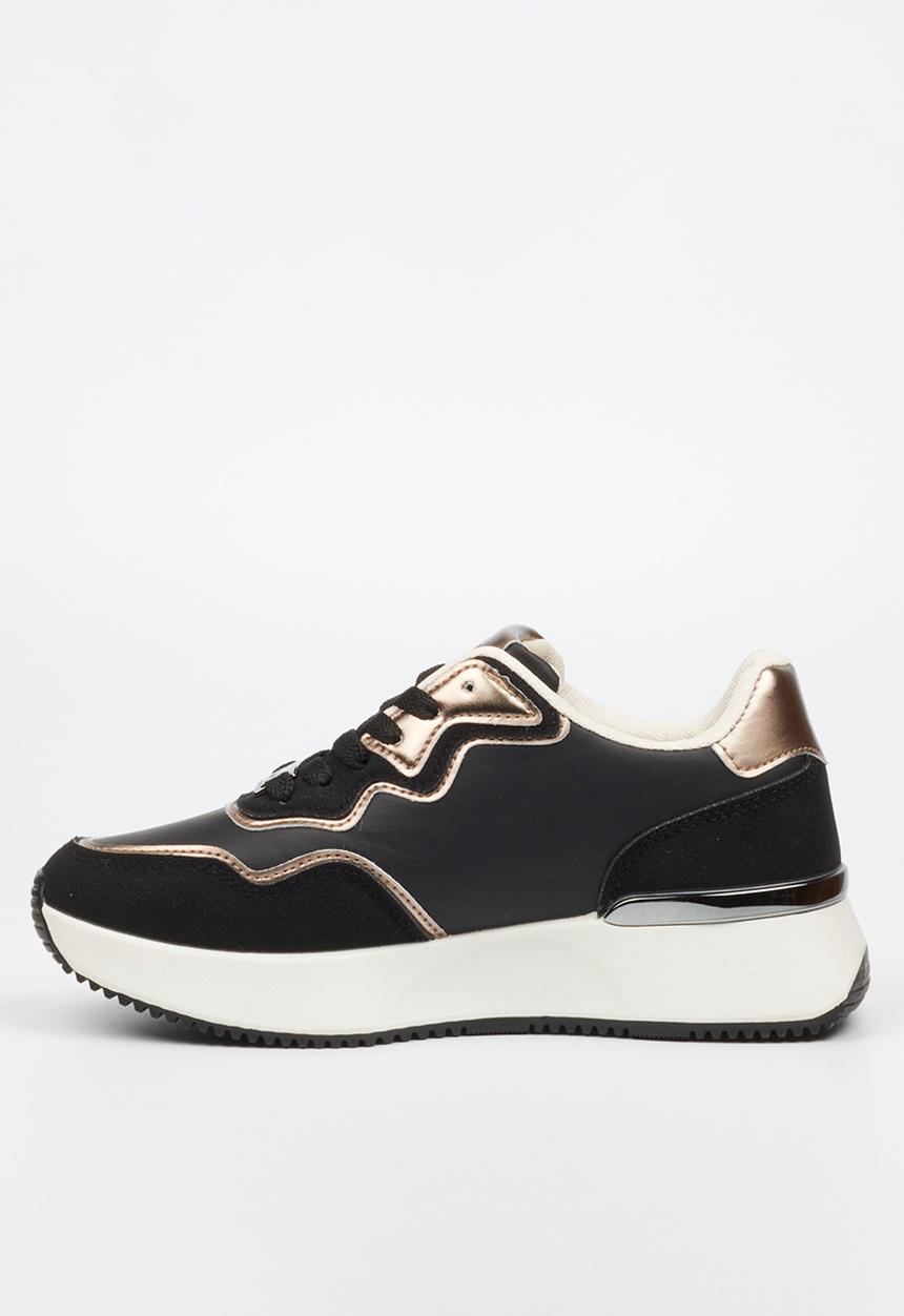 Miss Black - Dorset 8 low top sneaker - black