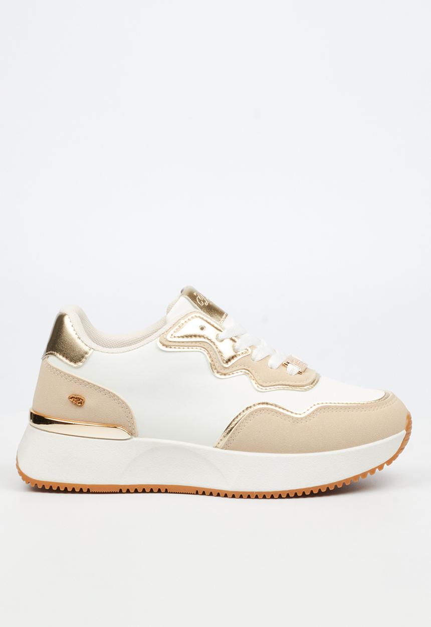 Miss Black - Dorset 8 sneaker - neutral combo