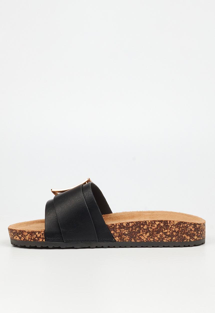 Butterfly Feet - Hallie 5 slide - black