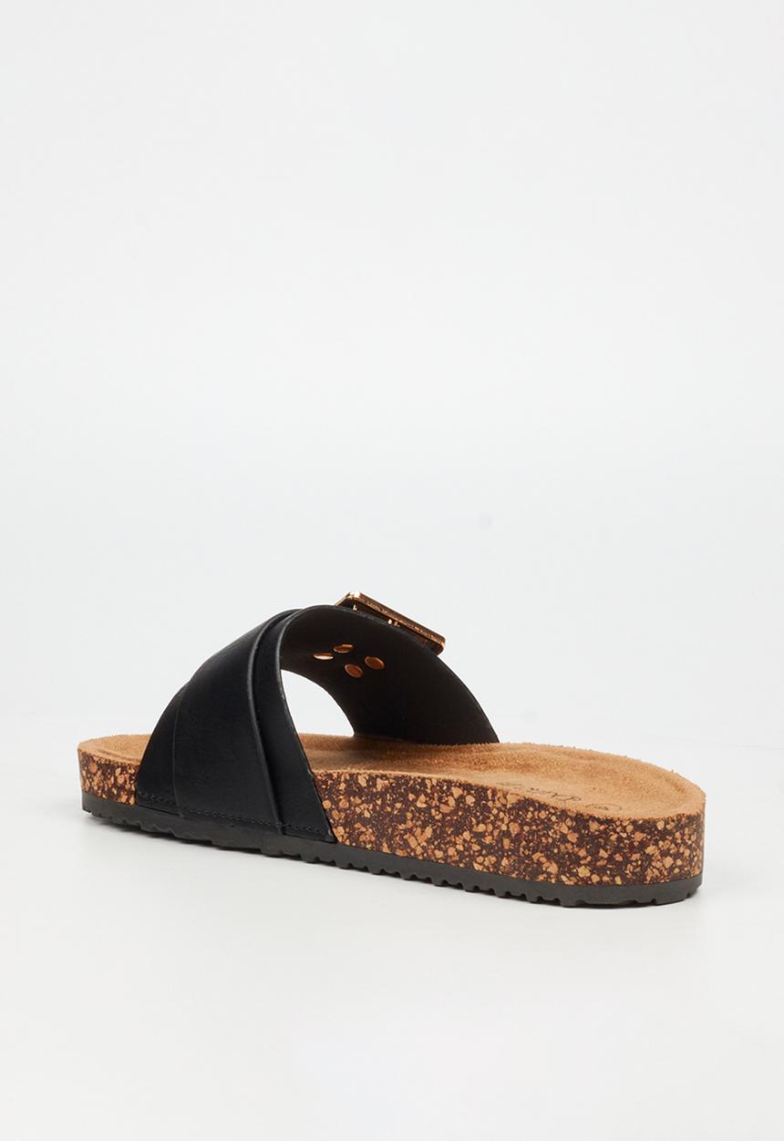 Butterfly Feet - Hallie 5 slide - black