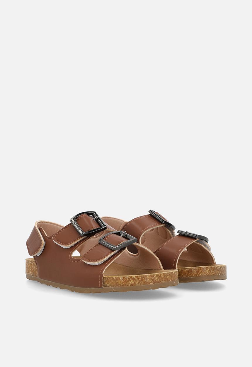 Pop Candy - Twin strap sandals - brown