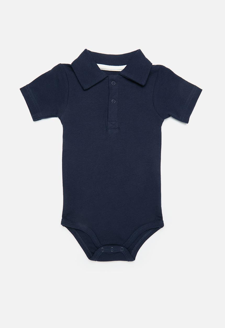Pop Candy - Golfer romper - navy blue