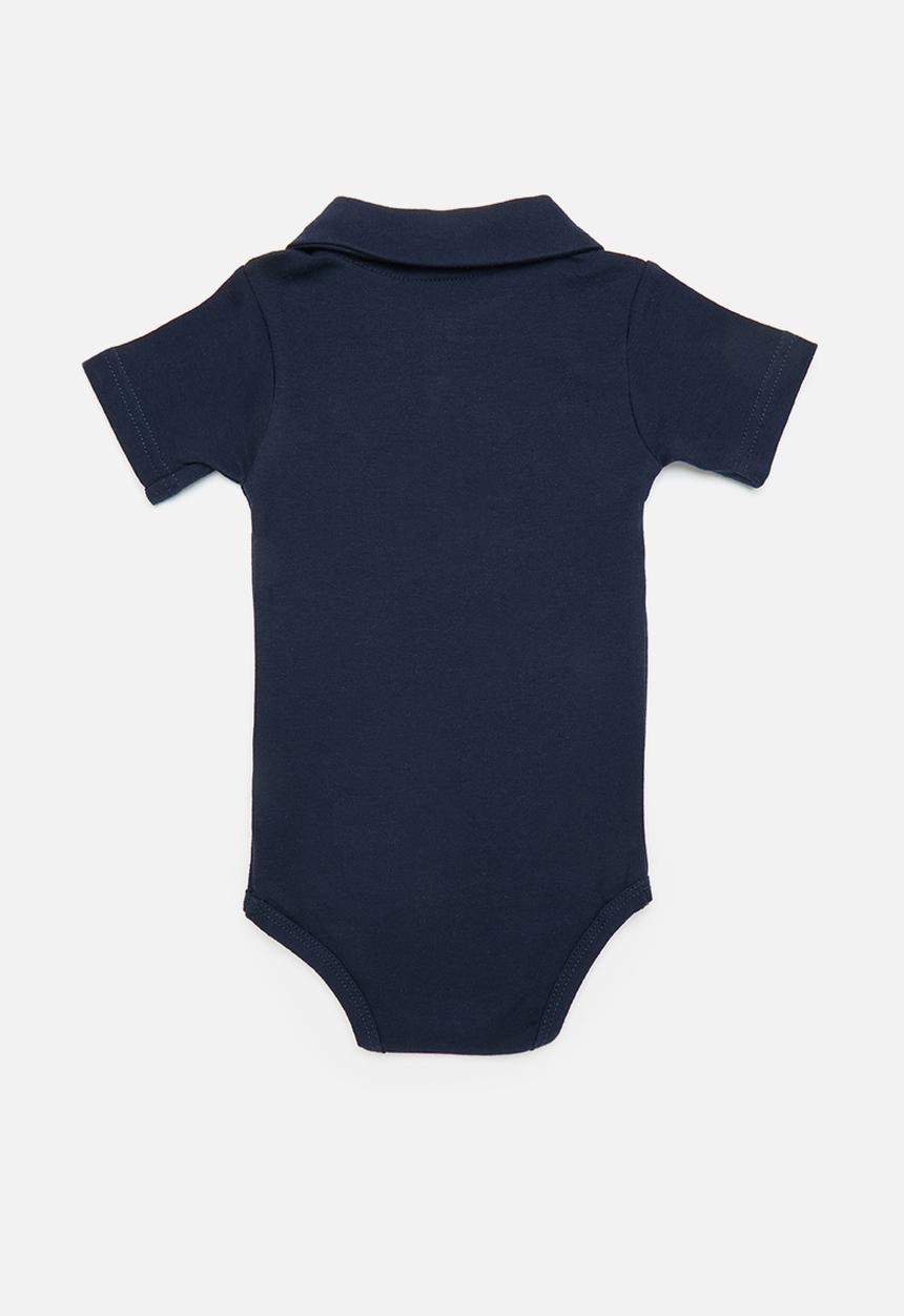Pop Candy - Golfer romper - navy blue