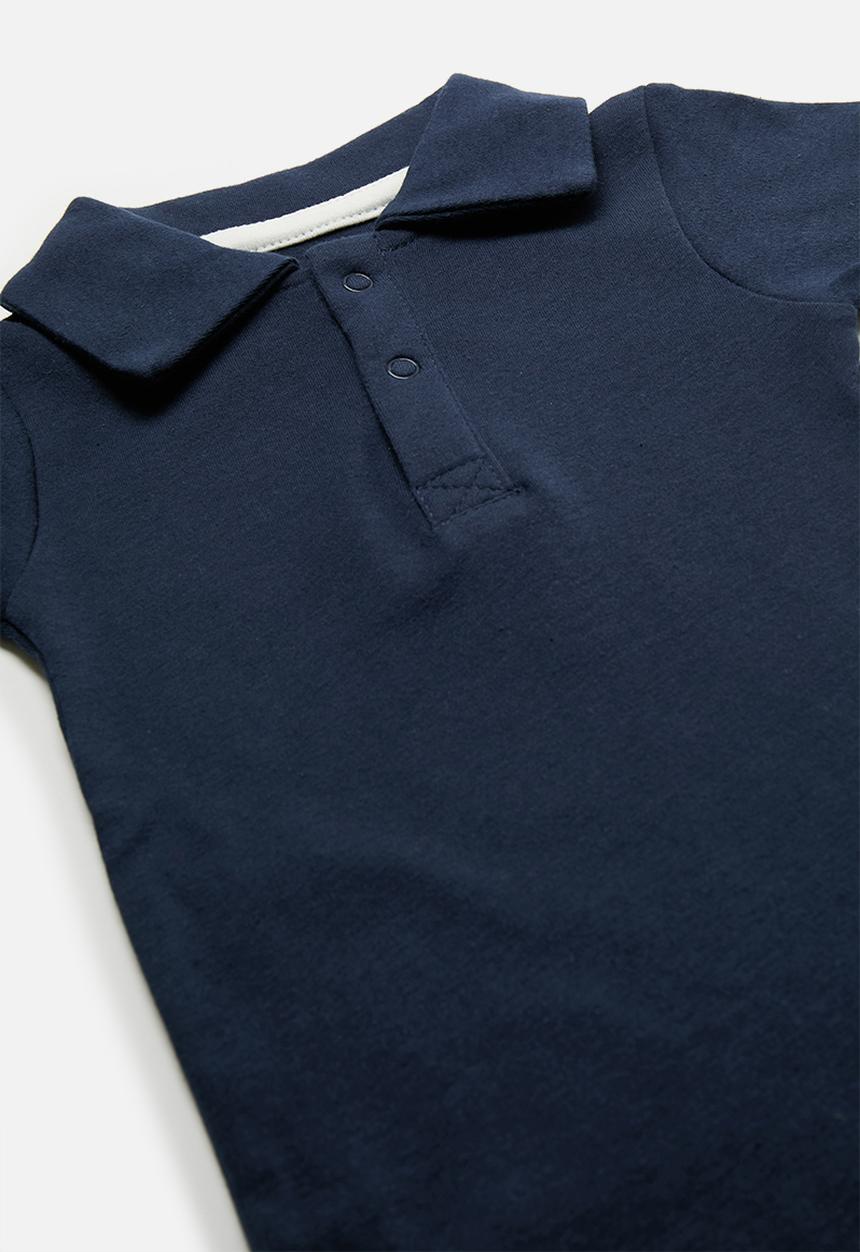 Pop Candy - Golfer romper - navy blue