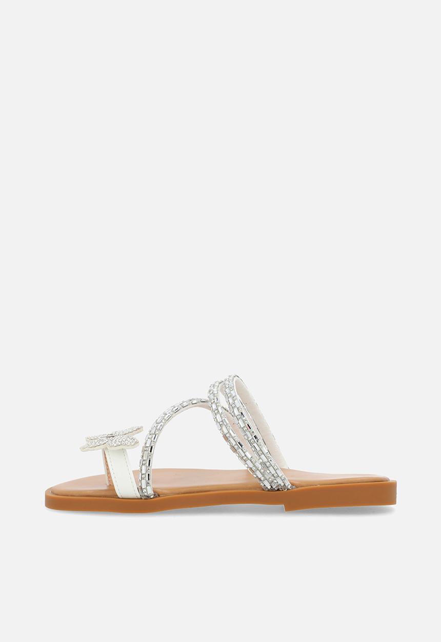 Pop Candy - Toe loop sandal - silver
