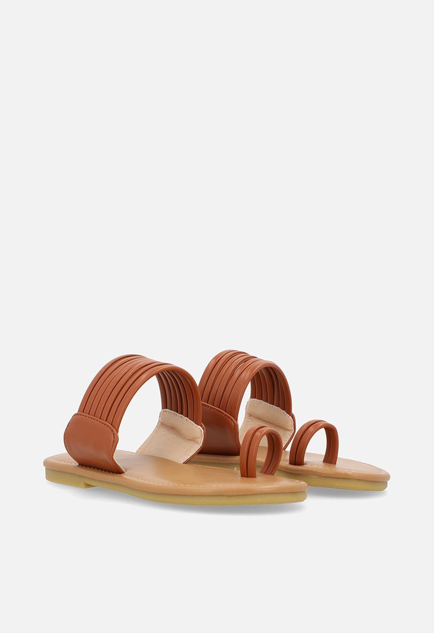 Pop Candy - Toe loop sandal - brown
