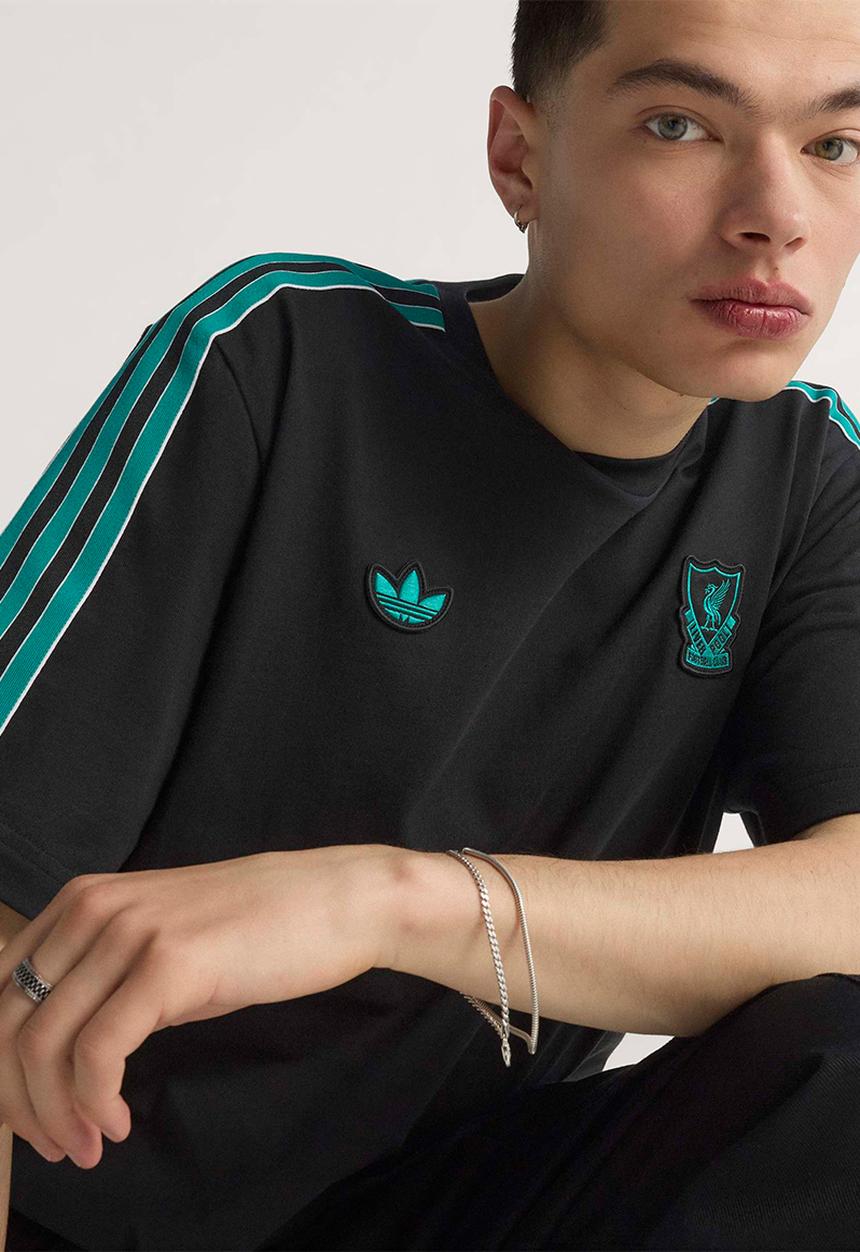 adidas Originals - Liverpool FC Terrace Icons Tee - Black