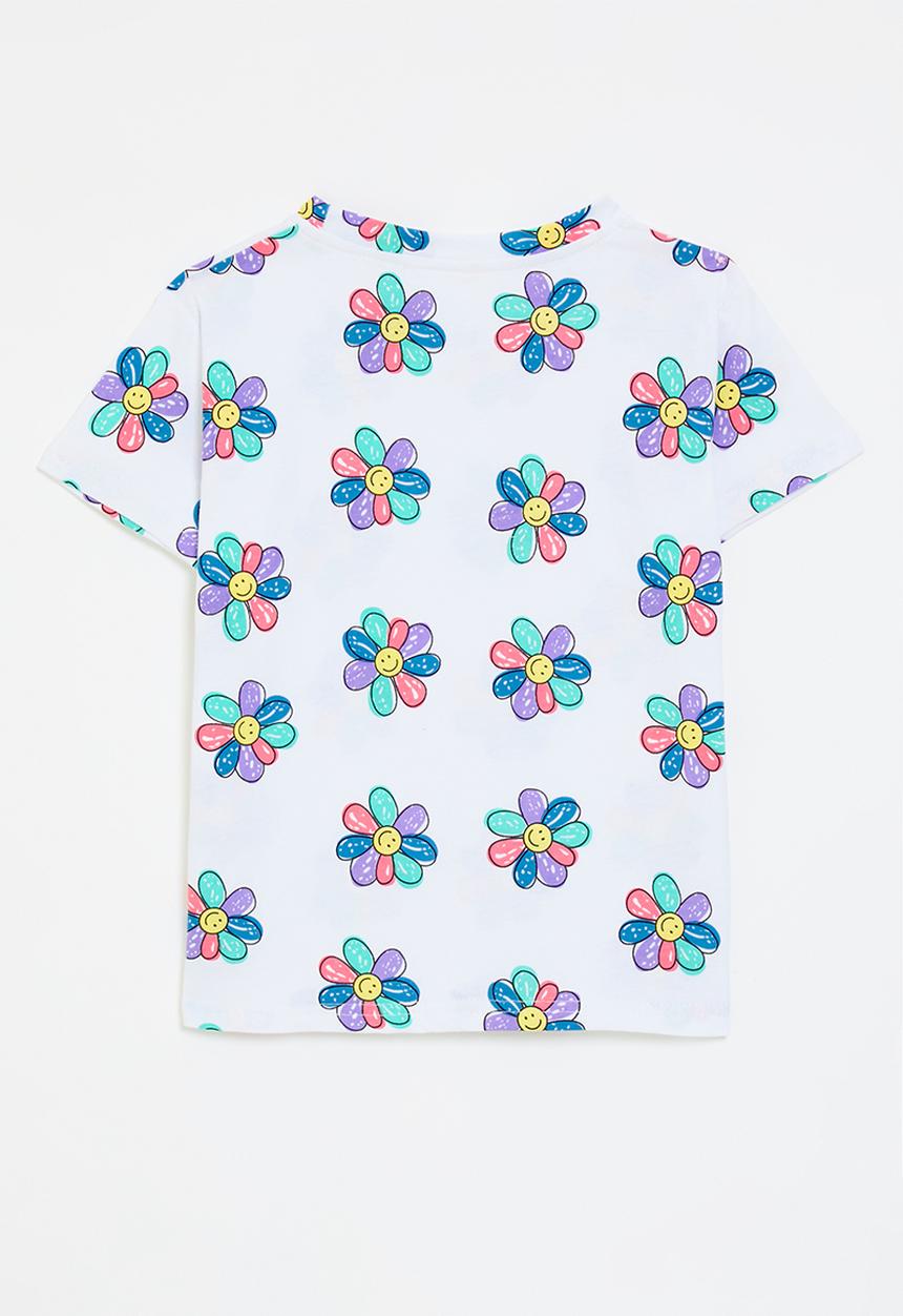 Pop Candy - Floral print tee - multi