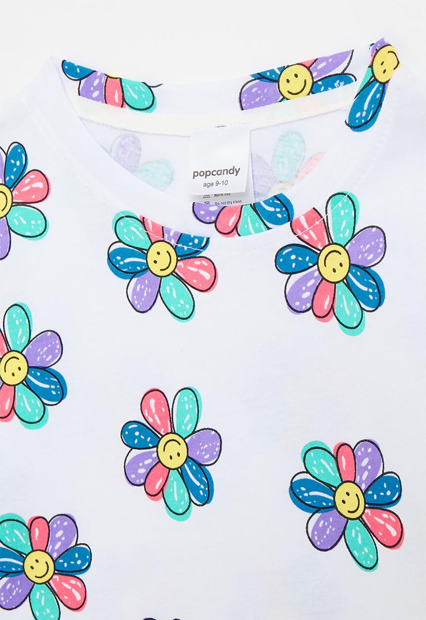 Pop Candy - Floral print tee - multi