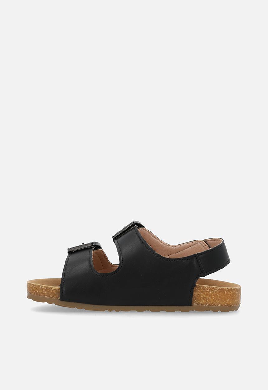 Pop Candy - Twin strap sandals - black