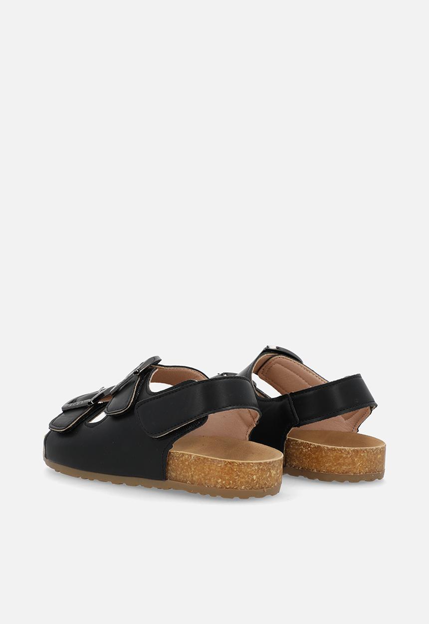 Pop Candy - Twin strap sandals - black