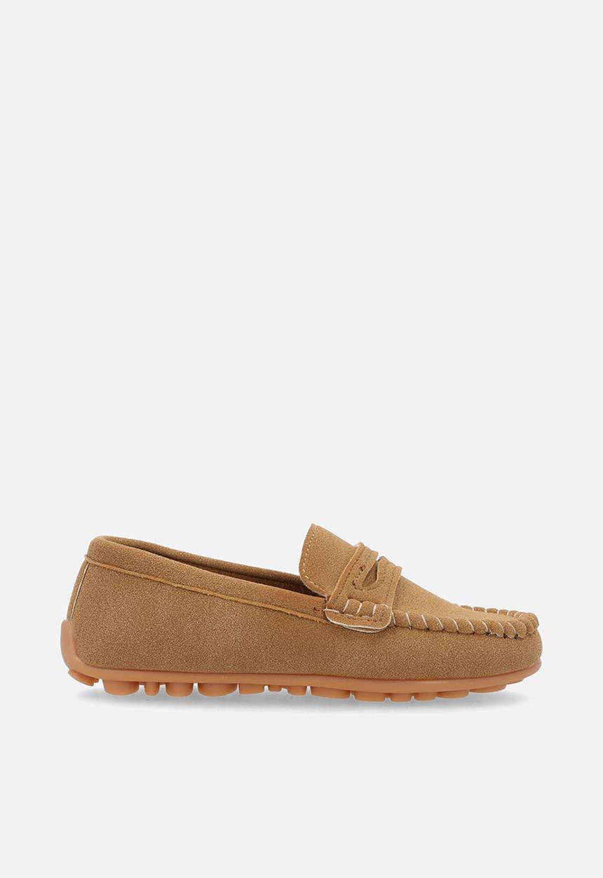 Pop Candy - Faux suede moccasins - brown
