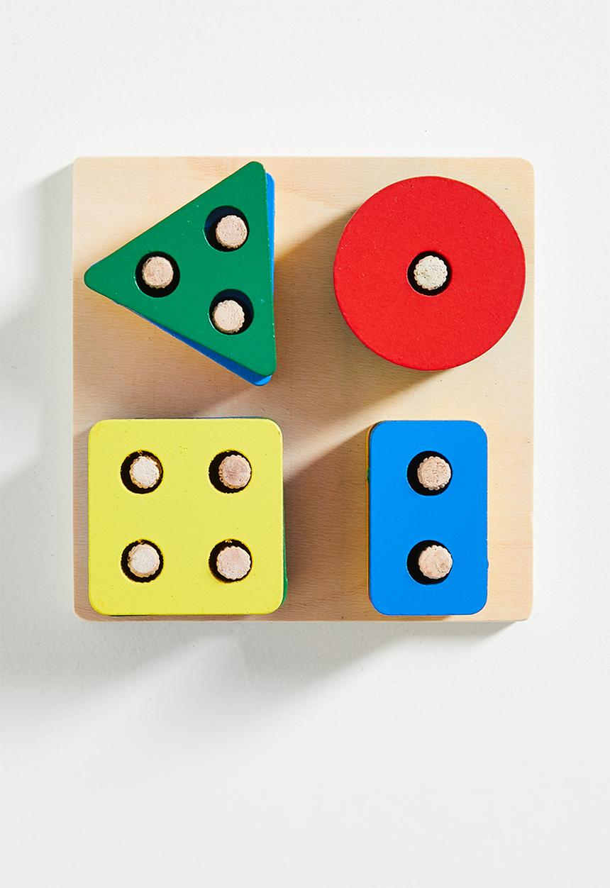 Pop Candy - Wooden building blocks -multi