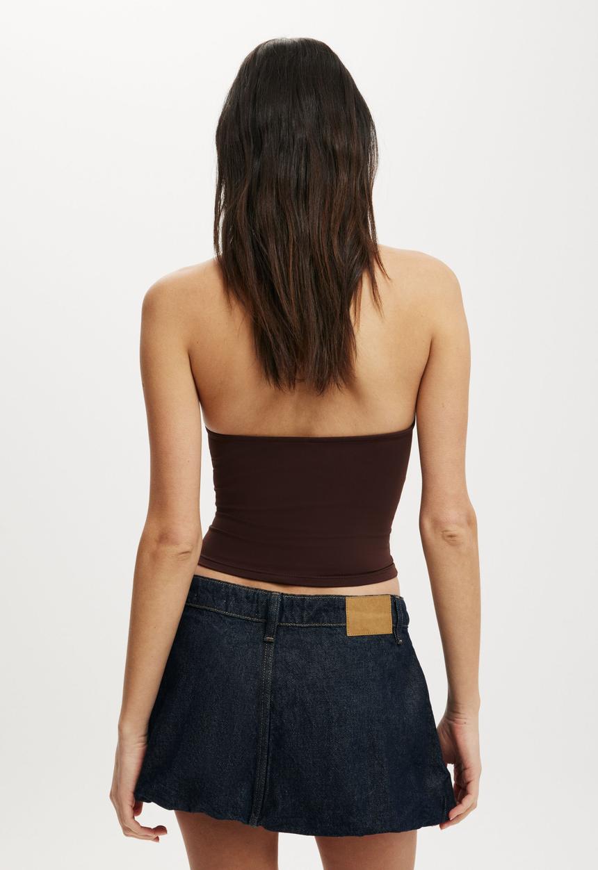 Cotton On - Bubble Denim Skirt - Shutter Blue