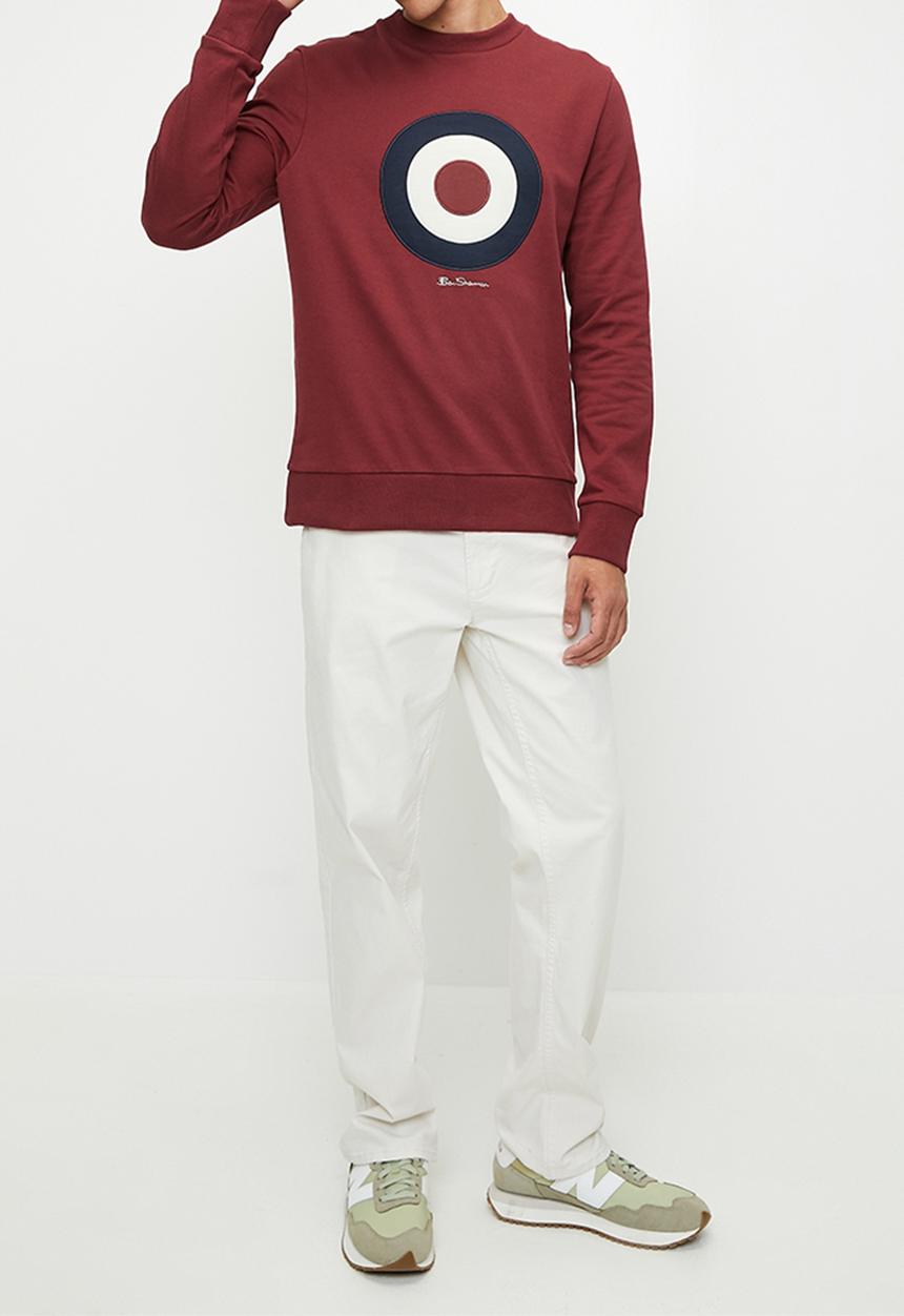 Ben Sherman - Target Crew Sweater 47812 - Berry