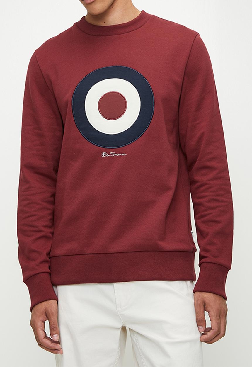 Ben Sherman - Target Crew Sweater 47812 - Berry