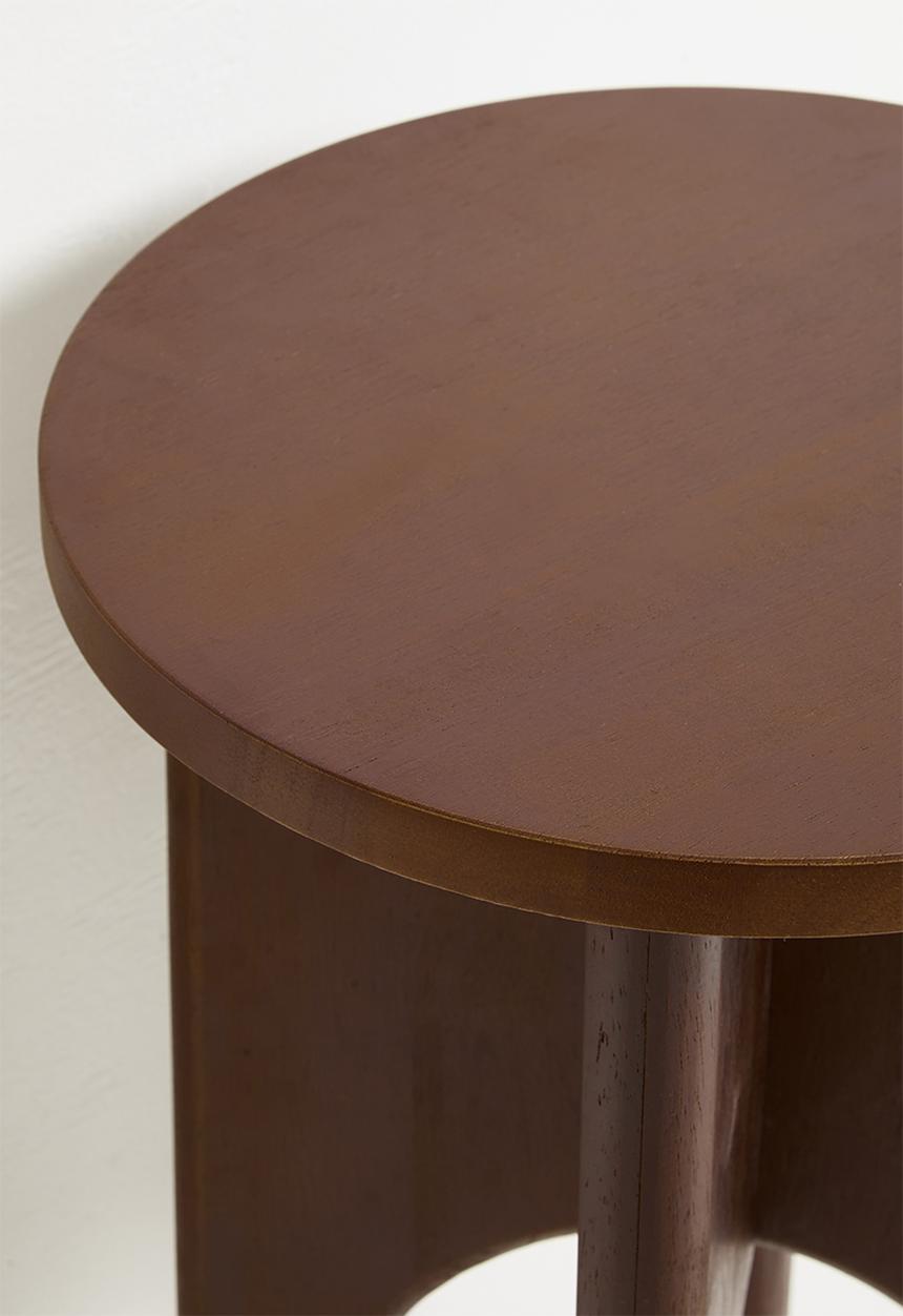 Sixth Floor - Table Rubberwood - Brown