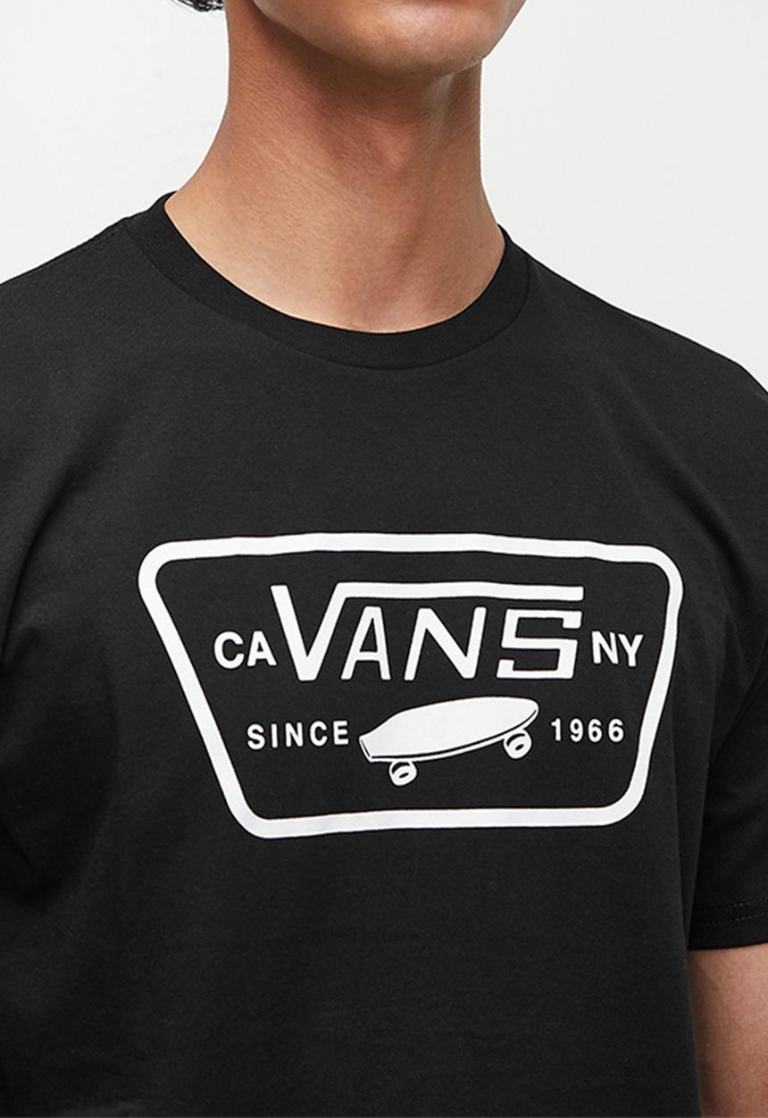 Vans - Mn full patch - black - white