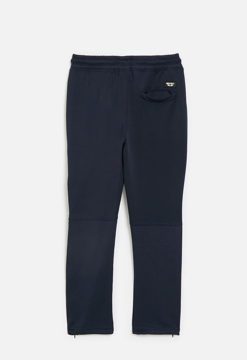SOVIET - Boys fashion track pant - navy
